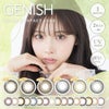 GENISH（ジェニッシュ）UVM　度なし　マンスリーカラコン
