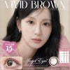 エンジェルアイズワンデーUVモイスト30枚入-サークルレンズ-ヴィヴィッドブラウン