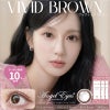 エンジェルアイズワンデーUVモイスト30枚入-サークルレンズ-ヴィヴィッドブラウン