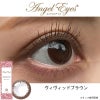 エンジェルアイズワンデーUVモイスト30枚入-サークルレンズ-ヴィヴィッドブラウン