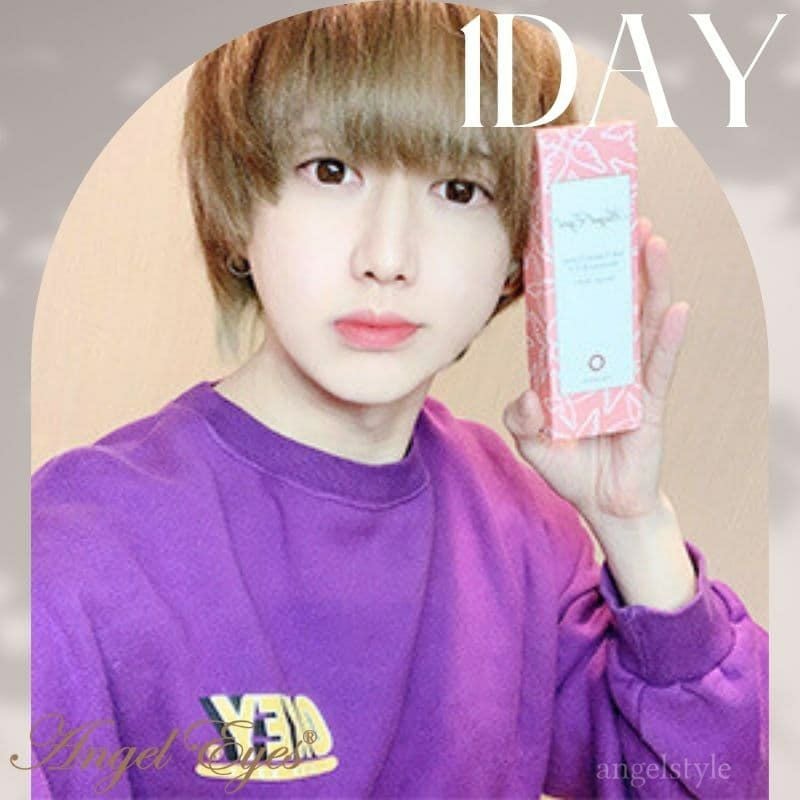 ヴィヴィッドブラウン-レポ-エンジェルアイズワンデーUVモイスト 30枚入-サークルレンズ-ヴィヴィッドブラウン