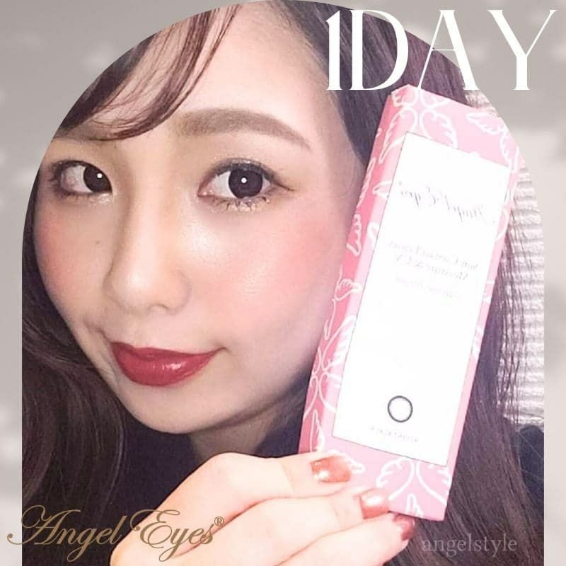 アクセントブラック-レポ-エンジェルアイズワンデーUVモイスト30枚セット-サークルレンズ-アクセントブラック-黒カラコン