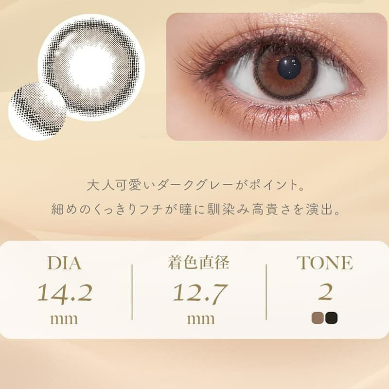  Ferenne(フェレーヌ)　10枚入 (シャルムグレー) 