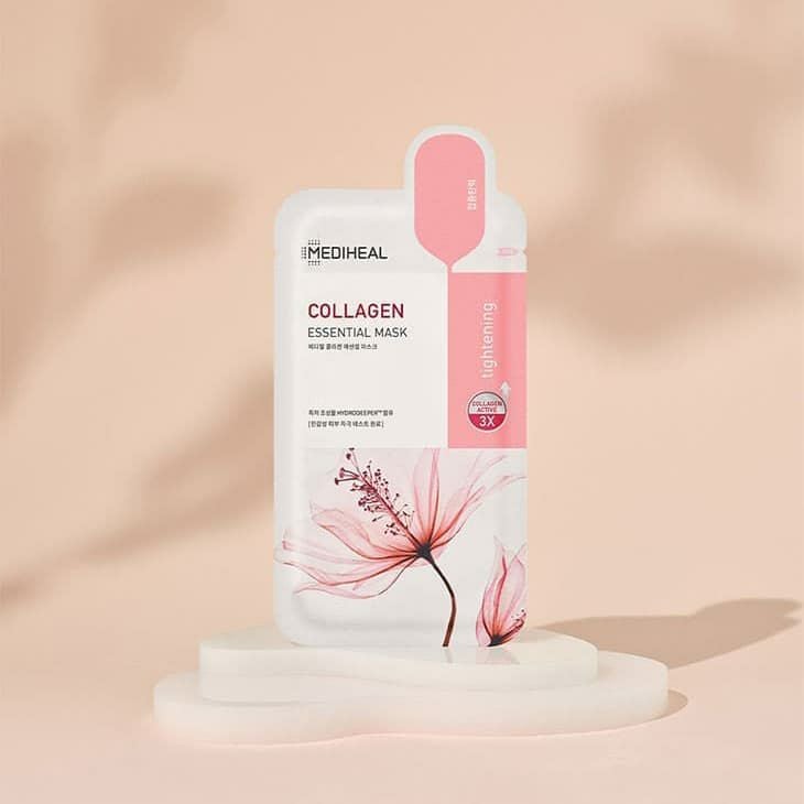 【MEDIHEAL（メディヒール）】[ 正規品 ]コラーゲンエッセンシャルマスク(1枚） 