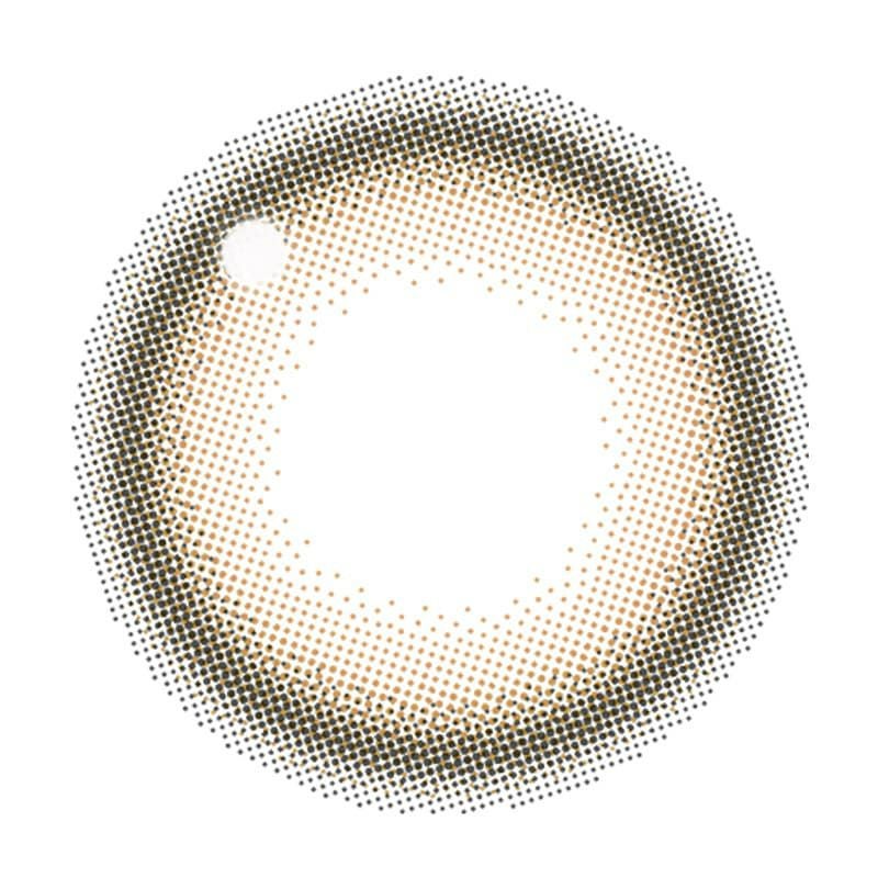 ベイビーバニラ-レンズ画像-レヴィアワンデーカラー(ReVIA) 10枚入[ベイビーバニラ] 