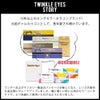 【度なし】TwinKle Eyes(トゥインクルアイズ)マンスリー　2枚入 [ブラウンベージュ] 