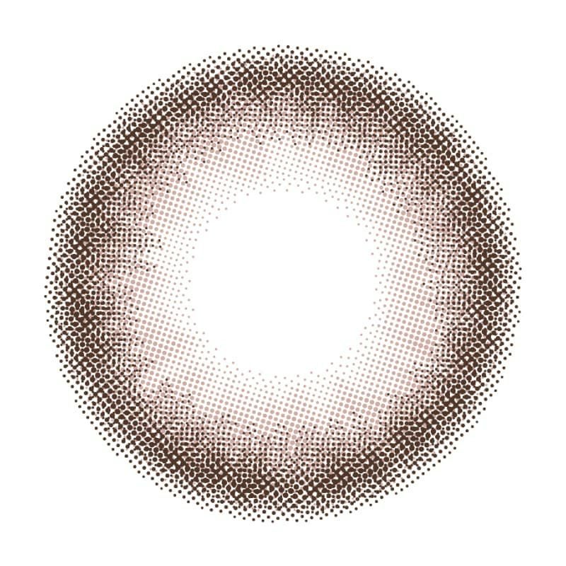 メロメロブラウン-レンズ画像-トリコニナル(TORICONINARU) 10枚入[メロメロブラウン] -KYOKA-ワンデーカラコン