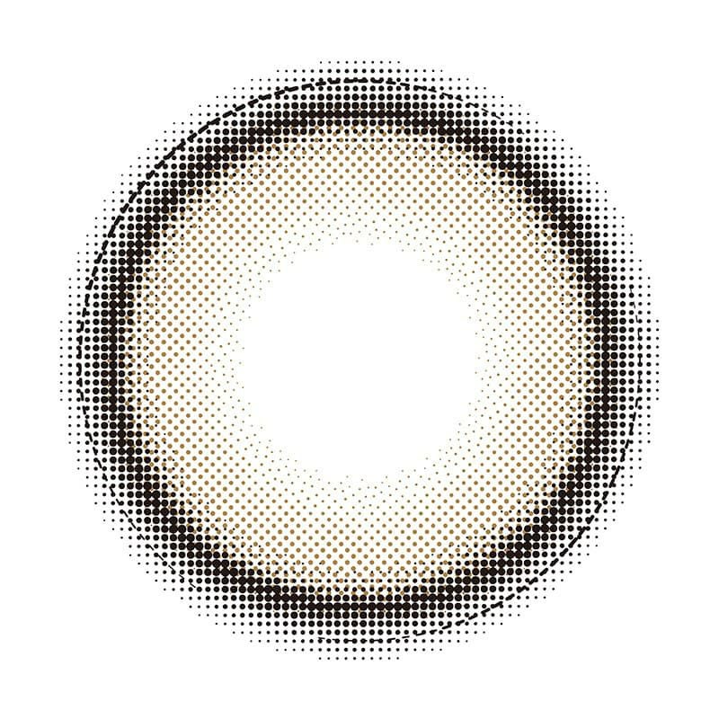 ゼリークォーツ-レンズ画像-トパーズマンスリー (TOPARDS 1month）2枚入-指原莉乃-さっしーカラコン-マンスリー-1ヶ月カラコン