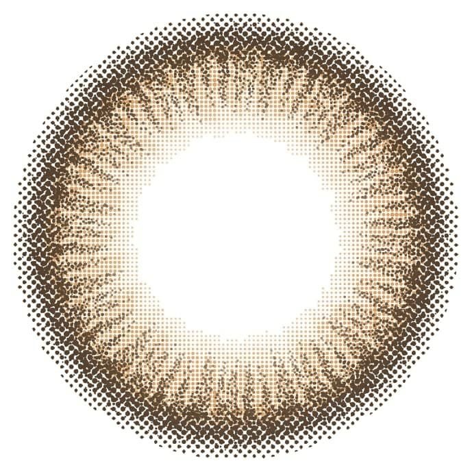 アプリコットブラウン-レンズ画像