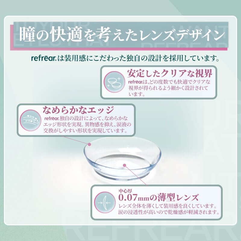 ワンデーリフレアUVモイスチャー38(1DAY Refrear UV Moisture 38)30枚入 