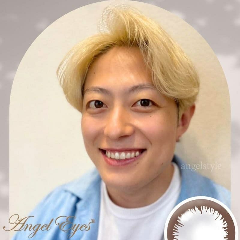 ヴィヴィッドブラウン-レポ-エンジェルアイズワンデーヴィヴィッドブラウン-サークルレンズ-茶色サークルレンズ-サークルカラコン