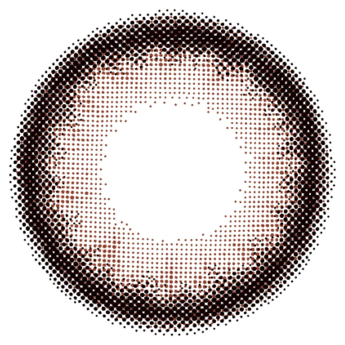  エンジェルカラーバンビワンデー 30枚入[カシスブラウン] 