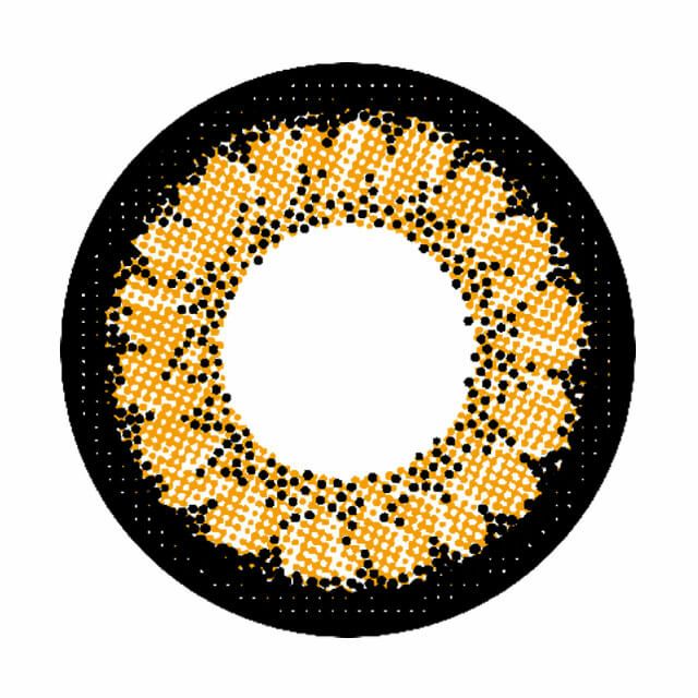 【度なし】シークレットキャンディーマジック 2枚入[No.9ブラウン] 