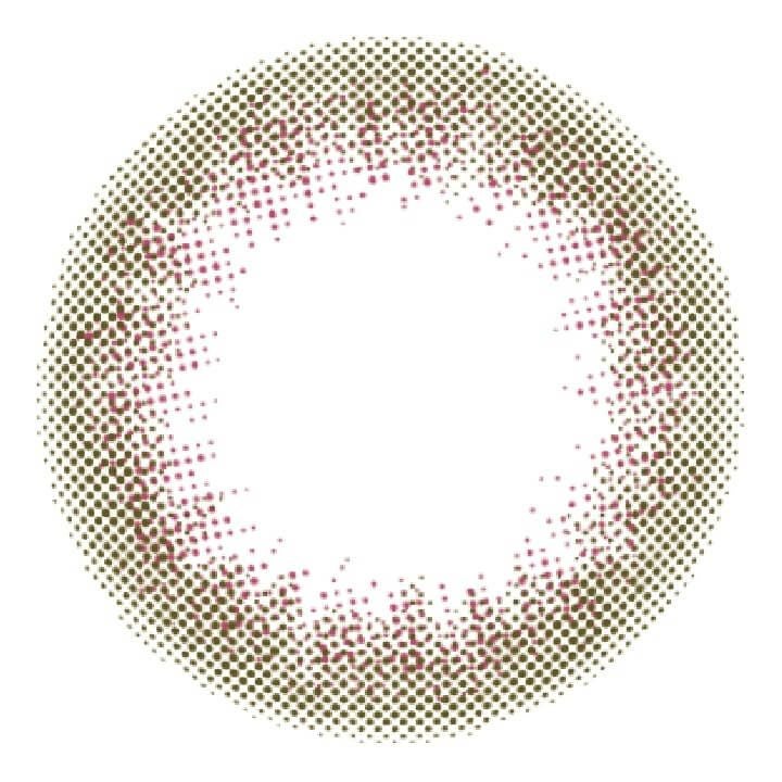  ルミアコンフォートワンデーサークル(Lumia comfort CIRCLE 1day)10枚入[メロウカーキ] 