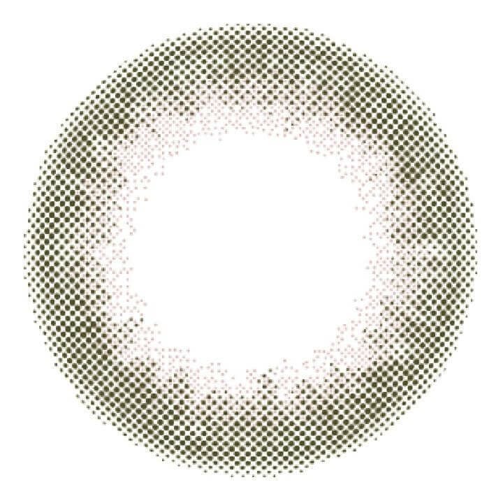 ルミアコンフォートワンデーサークル(Lumia comfort CIRCLE 1day)10枚入[コットンオリーブ] 