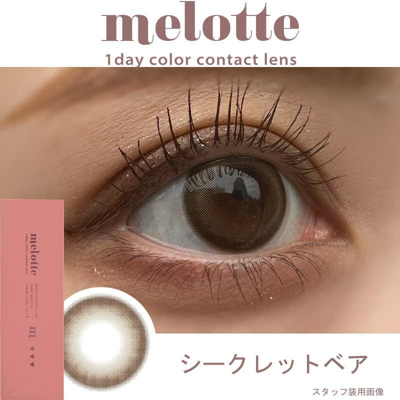 シークレットベア-スタッフレポ-メロット(melotte)10枚入 
