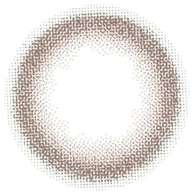 ピーチブラウン-レンズ画像