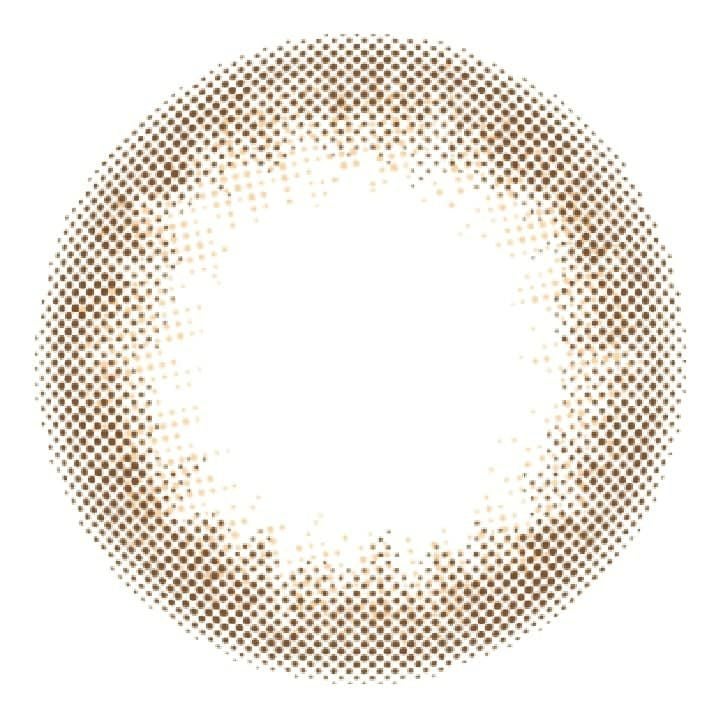 ルミアコンフォート2ウィークサークル(LuMia comfort 2week CIRCLE) 6枚入[パフブラウン] 