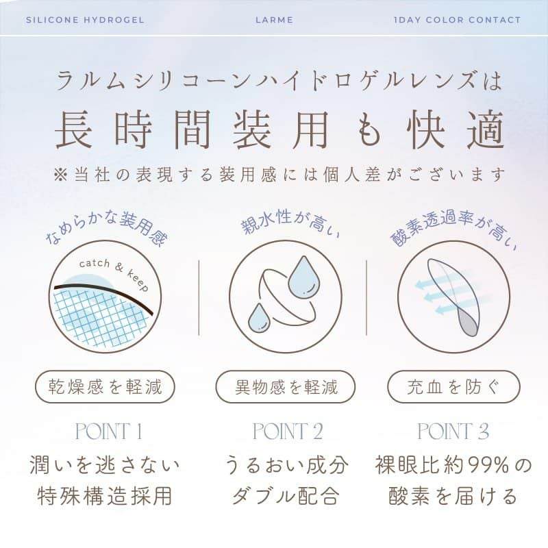 ラルムシリコーンハイドロゲル（LARME） 10枚入[アディクティーベージュ] 