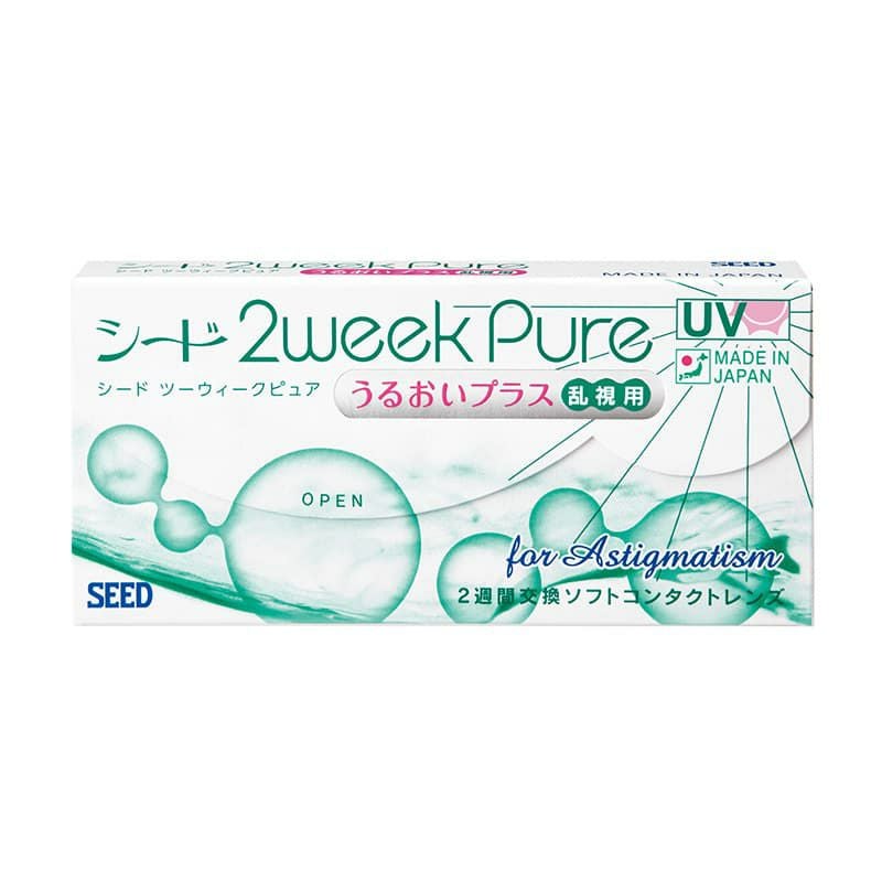 シード 2week Pureうるおいプラス【乱視用CYL-0.75】｜カラコン通販