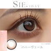 ハニーヴェール-レポ-シーワンデー-SIE1day-TWICEMOMO-TWICEMOMOカラコン-回らない水光カラコン-シリコーンハイドロゲル