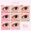 シーワンマンス(SIE 1month) 2枚入-TWICEMOMO-回らない水光カラコン-シリコーンハイドロゲル素材 