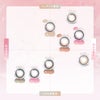シーワンマンス(SIE 1month) 2枚入-TWICEMOMO-回らない水光カラコン-シリコーンハイドロゲル素材 