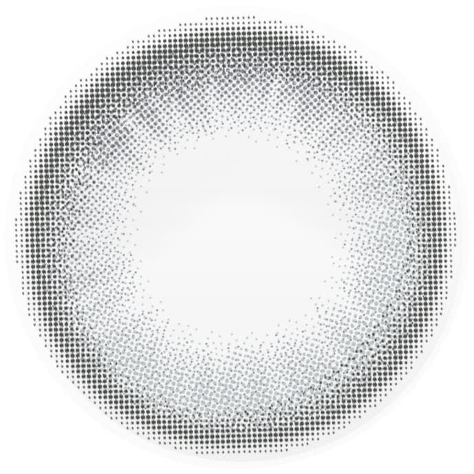 カイカ(Kaica)-雪花グレー-レンズ画像