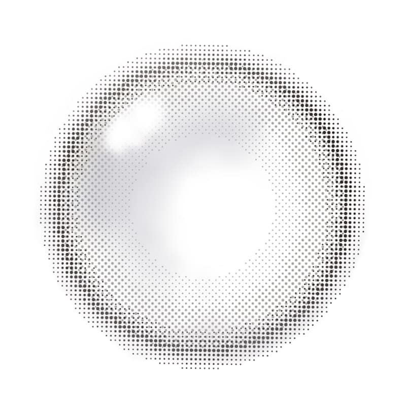 グレーカラコン2ウィーク-エンジェルアイズ2weekUVMエアリーグレーレンズ画像