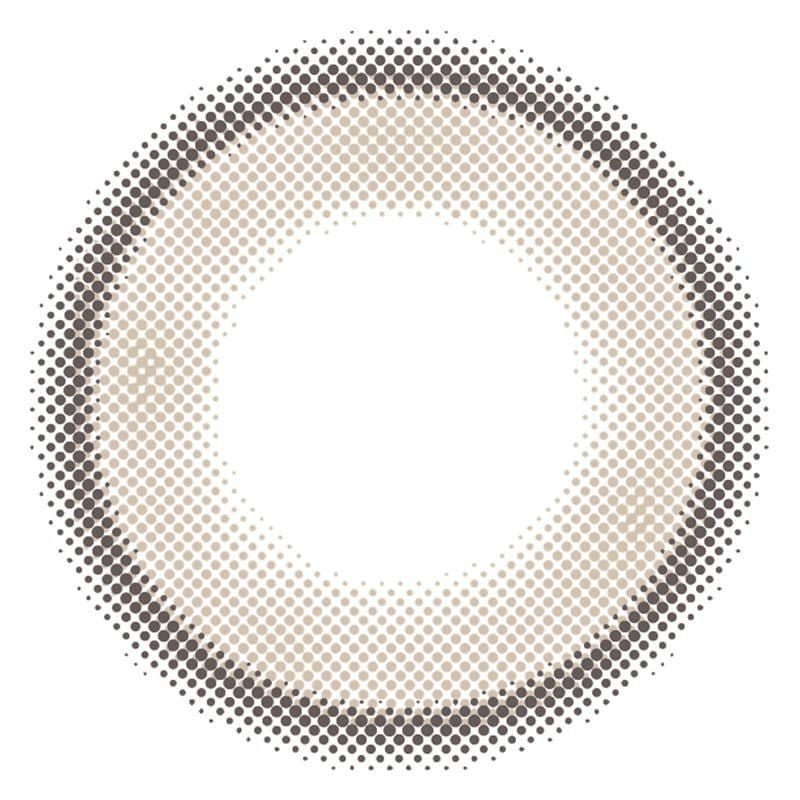  エルージュ2ウィーク (eRouge 2week) 6枚入[ティアーラテ]レンズ画像 