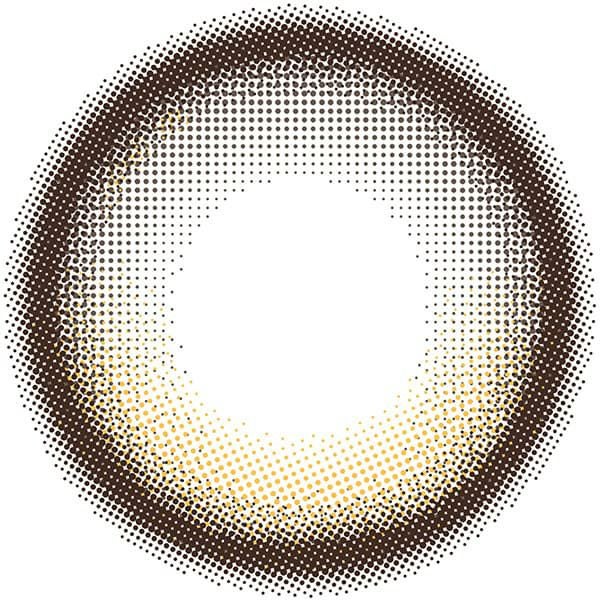 リアリア (RIARIA 1day) 10枚入 米澤りあプロデュースカラコンリアリーブラウンレンズ画像