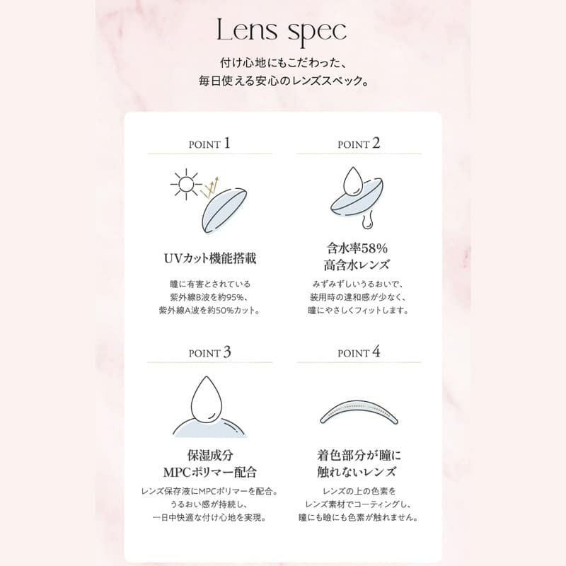 Rちゃんカラコンレンズスペック-キュプリエ