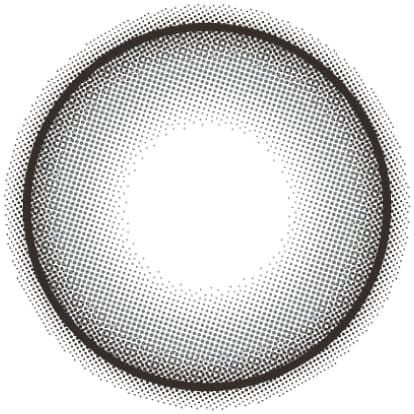 Rちゃんカラコン新色ペルルグレーレンズ画像-キュプリエ　ワンデーカラコン