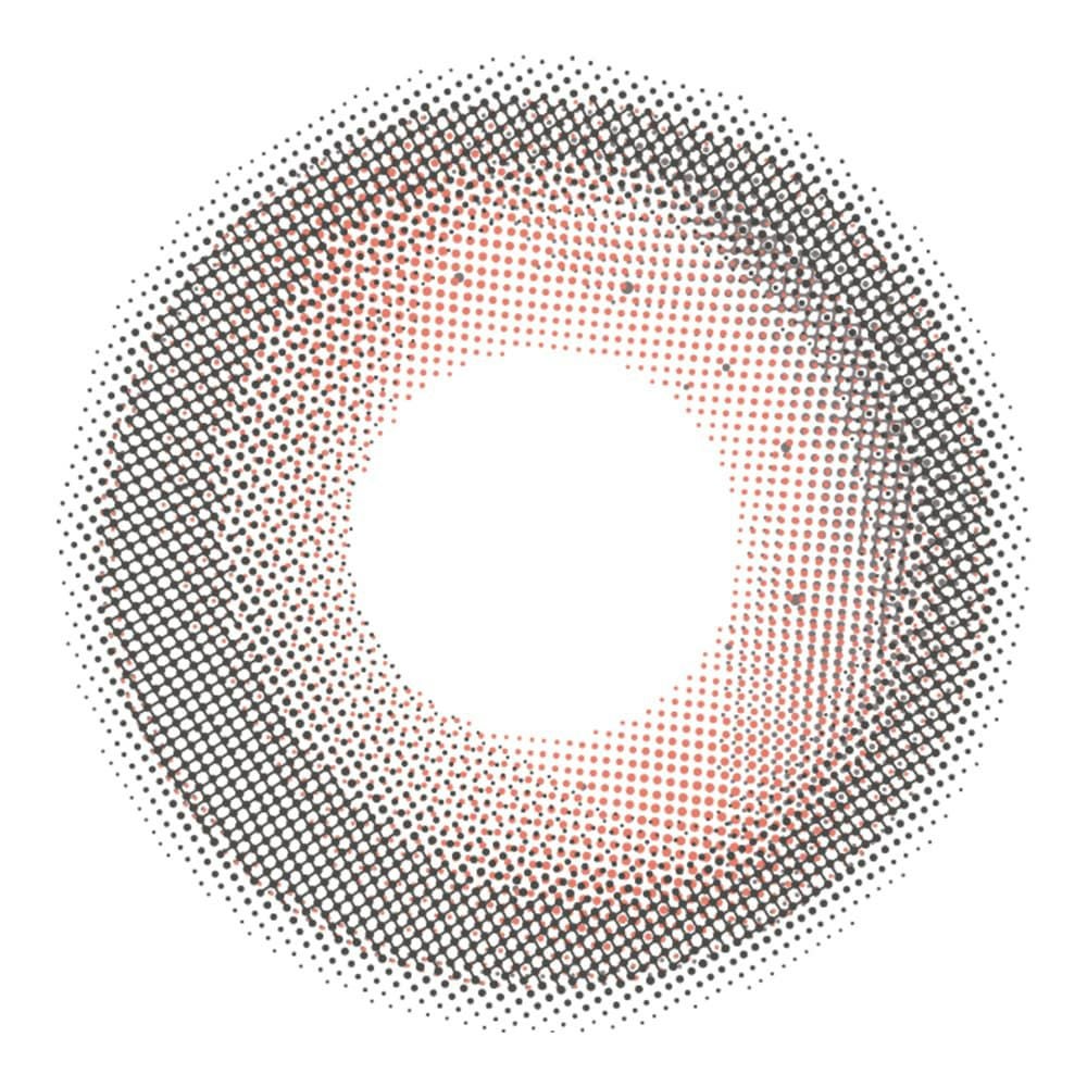 モウタンブラウンレンズ画像-ヴィレジェ (VILLEGE) 10枚入-ワンホン-ワンデーカラコン