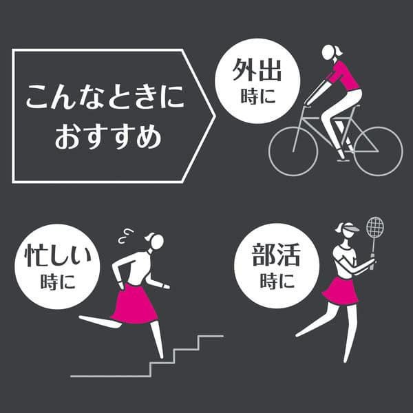 ソフィ SPORTSズレに強い 特に多い昼用 羽なし (26cm×24枚) 