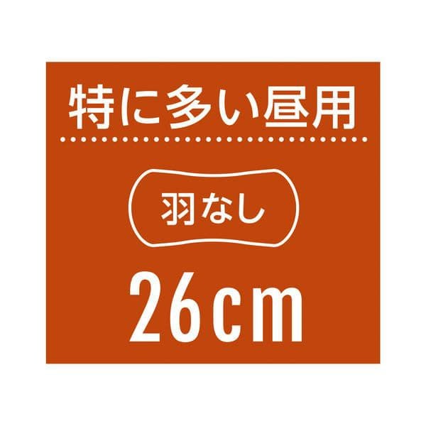 ソフィ SPORTSズレに強い 特に多い昼用 羽なし (26cm×24枚