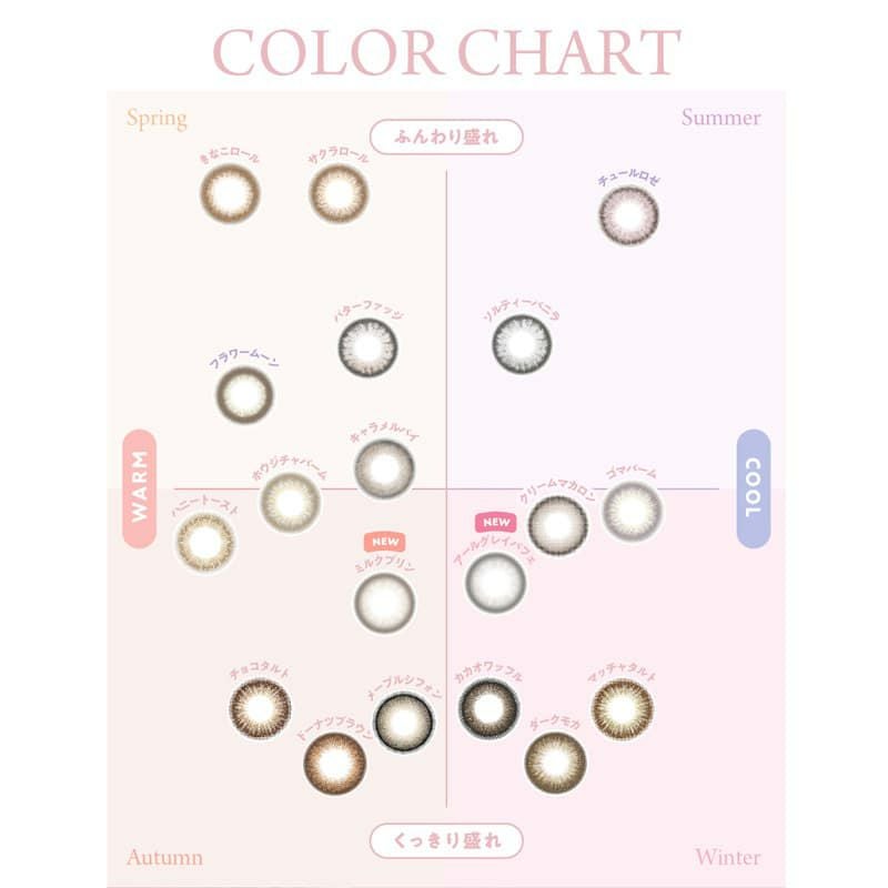 フランミー(FLANMY) 10枚入[ソルティーバニラ] -佐々木希イメージモデル-ワンデーカラコン