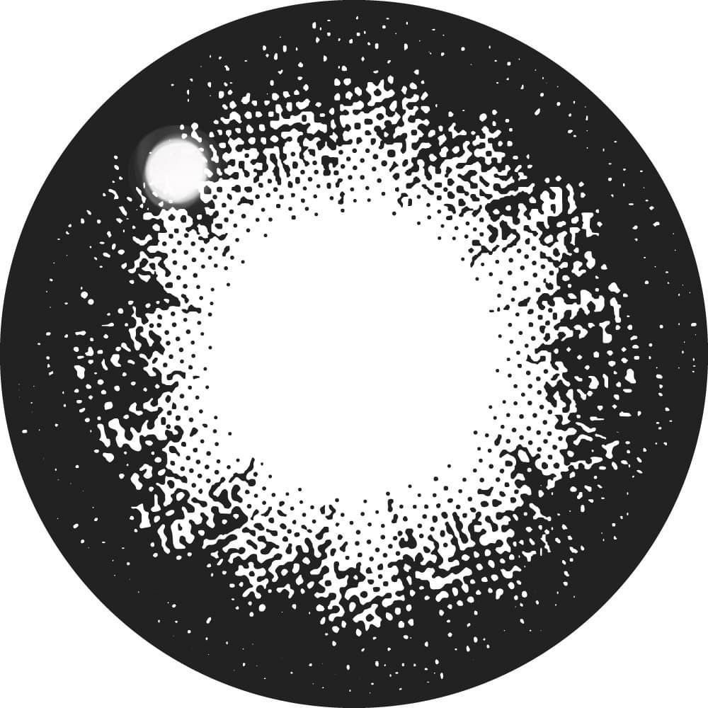 NO.5ブラック-レンズ画像-【CYL-1.25/AXIS180°】シークレットキャンディーマジックトーリック 10枚入 