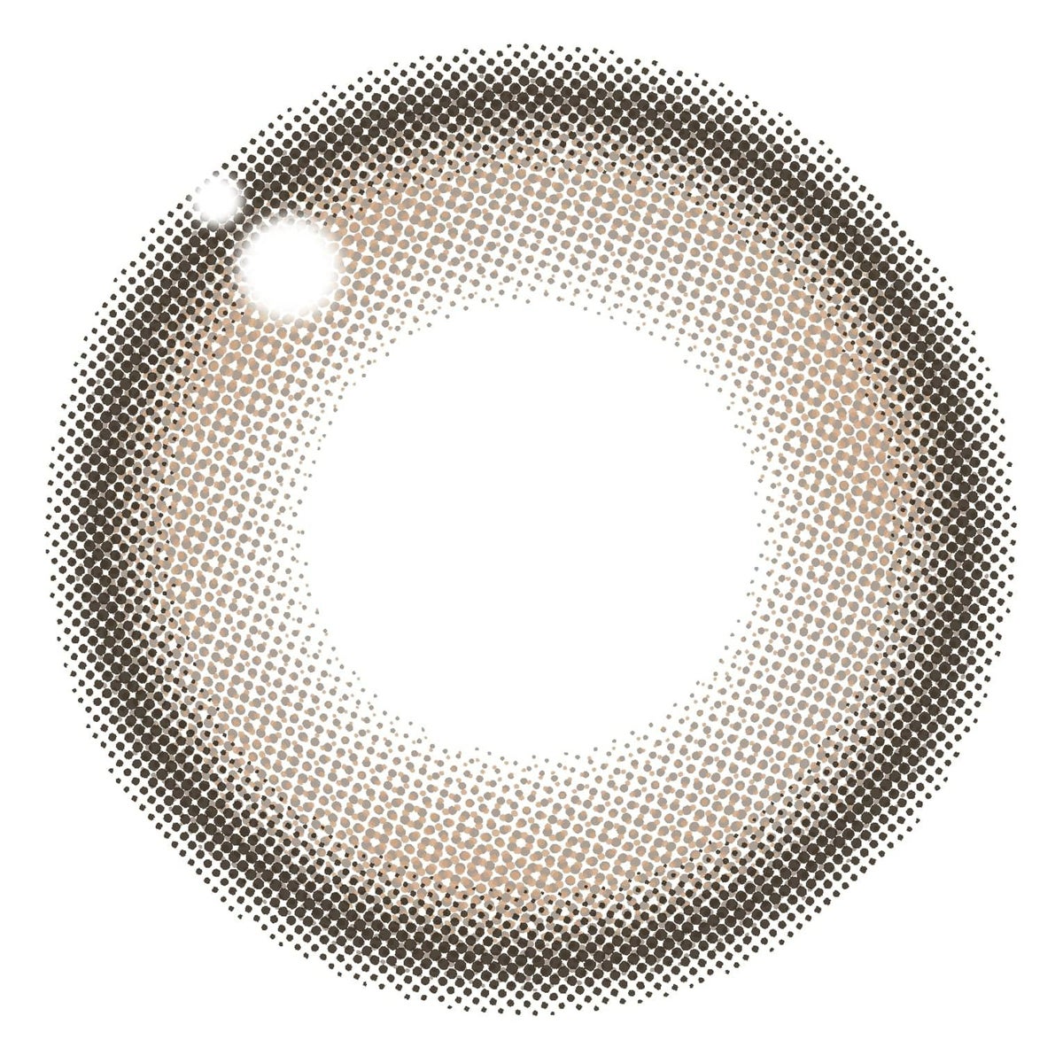 カフェラテローズ-レンズ画像- ウィンクゥー（Winkuu）10枚入-柏木由紀-ゆきりん-ワンデー-カラコン