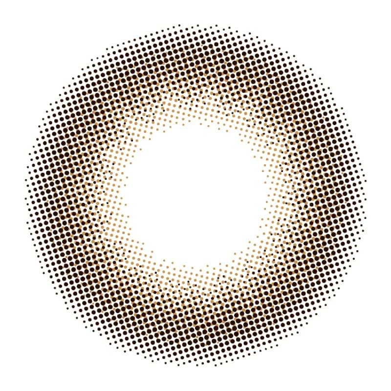 トリコニナル(TORICONINARU) 10枚入[涙目ブラウン] -KYOKAプロデュースカラー-ワンデーカラコン