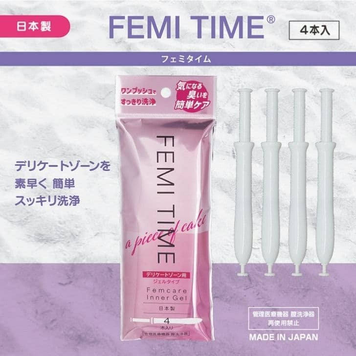 フェミタイム(FEMI TIME) 4本入|デリケートゾーンケア-エンジェルスタイル
