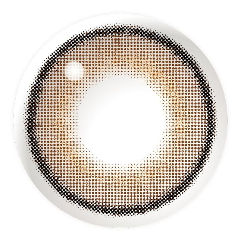 ルミュー (Lemieu) 10枚入[リアルブラウニー] -Uchan-ワンデーカラコン