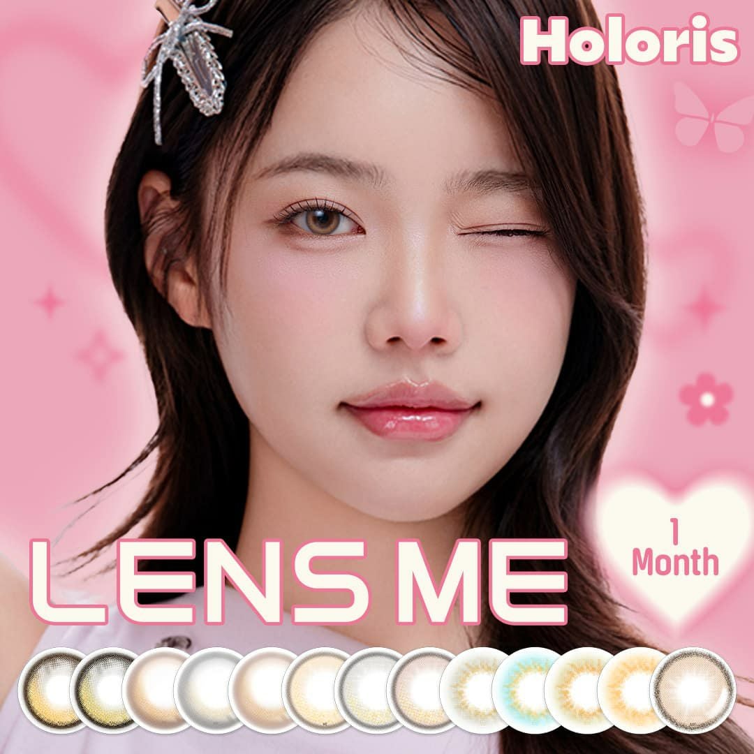 HOLORIS BY LENSME(ホロリス by レンズミー) 2枚入-韓国カラコンレンズミー-マンスリーカラコン-1ヶ月カラコン