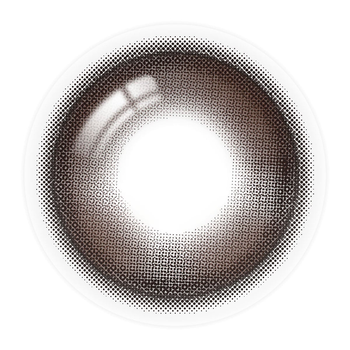 ワンデーリフレアエーアイ(1-DAY Refrear a-eye)10枚入[ドリップブラック] -バレないカラコン-裸眼風カラコン-黒コン-スクールカラコン-オフィスカラコン