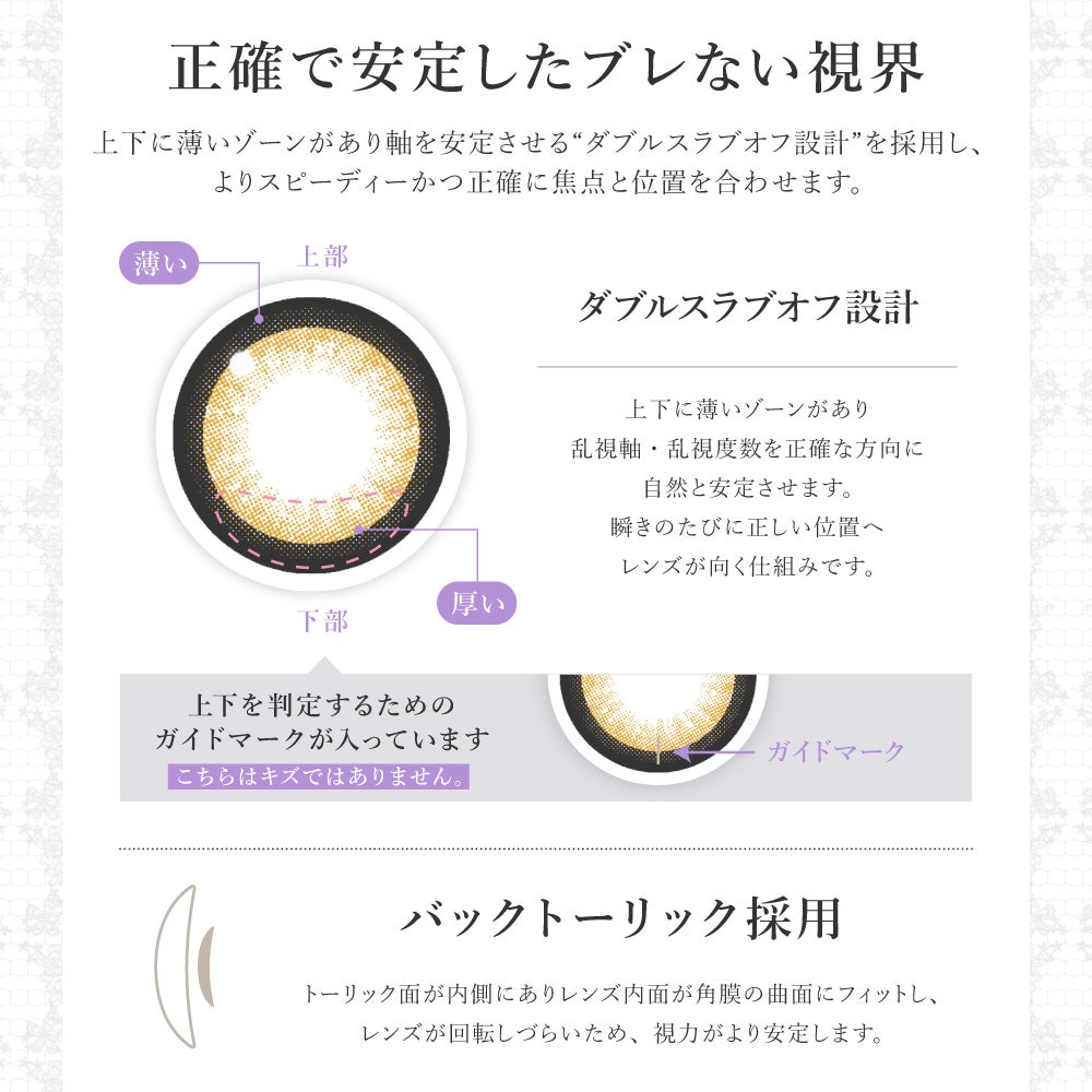 【CYL-1.25/AXIS180°】シークレットキャンディーマジックトーリック マンスリー-キャンマジ乱視-キャンマジトーリック-キャンマジカラコン乱視-キャンマジ1ヵ月トーリック-キャンマジ1ヵ月乱視