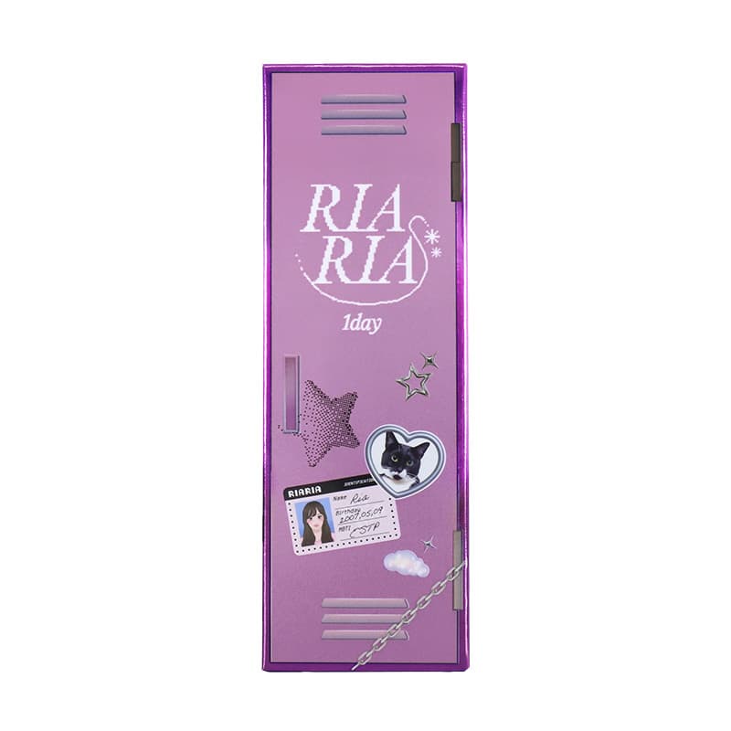 リアリア (RIARIA 1day) 10枚入[ピスタリアフォグ]-回らない水光カラコン-米澤りあプロデュースカラコン