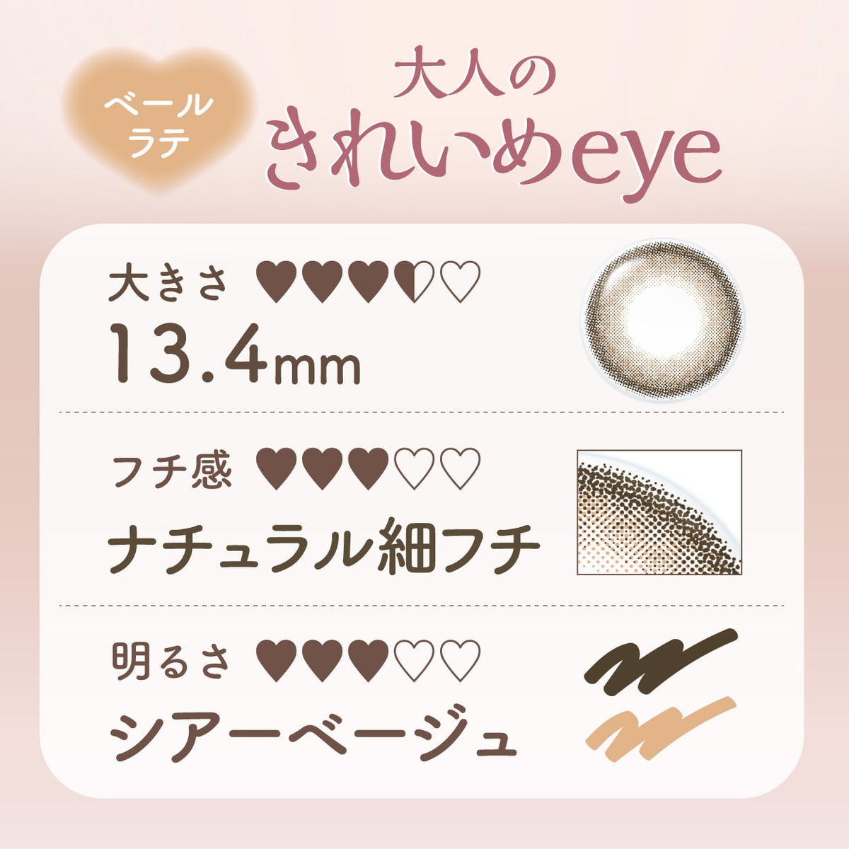 【遠近両用ADD+1.50】エルーミャワンデー マルチフォーカル(Elumia 1day Multifocal)10枚入[ベールラテ] 